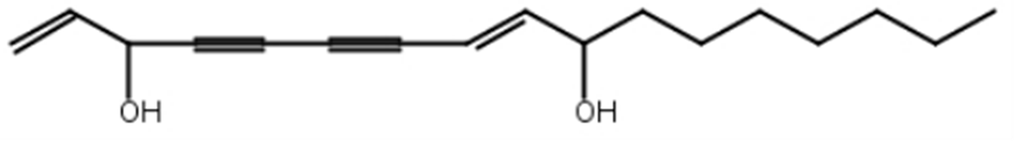 十七碳-1,8-二烯-4,6-二炔-3,10-二醇