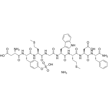 Sincalide ammonium (Cholecystokinin octapeptide ammonium)