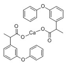 非诺洛芬钙；苯氧布洛芬钙