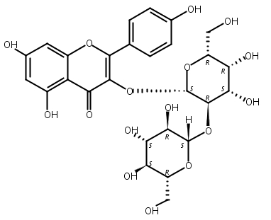 山奈酚-3-O-葡萄糖（1-2）半乳糖苷