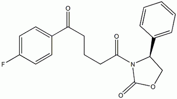 (4S)-3-[5-(4-氟苯基)-1,5-二氧代戊基]-4-苯基-2-恶唑烷酮