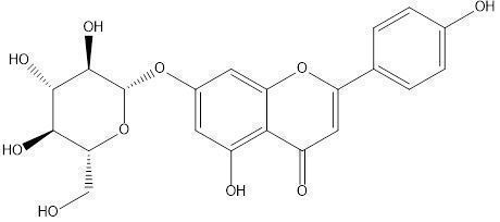 芹菜素-7-O-葡萄糖苷;芹菜素-7-葡萄糖苷;CAS:578-74-5