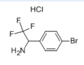 1-(4-BROMO-PHENYL)-2,2,2-TRIFLUORO-ETHYLAMINE HYDROCHLORIDE