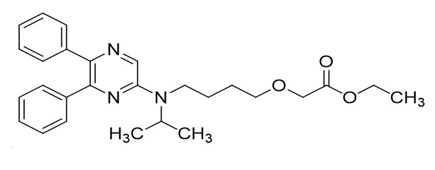 2-（4-（（5,6-二苯基吡嗪-2-基）（异丙基）氨基）丁氧基）乙酸酯