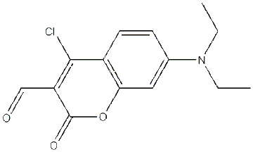 7-(N,N-二乙基氨基)-4-氯香豆素-3-甲醛