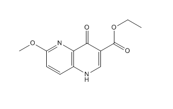 4-羟基-6-甲氧基-1,5-萘啶-3-羧酸乙酯