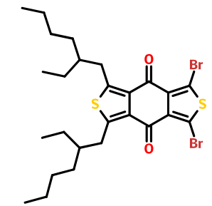 1,3-二溴-5,7-双(2-乙基己基)苯并[1,2-C:4,5-C']二噻吩-4,8-二酮