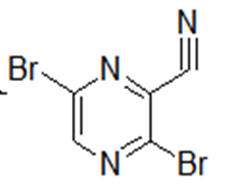 3,6-二溴吡嗪-2-甲腈