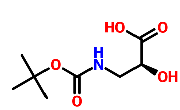 3-叔丁氧羰基氨基-(S)-2-羟基丙酸