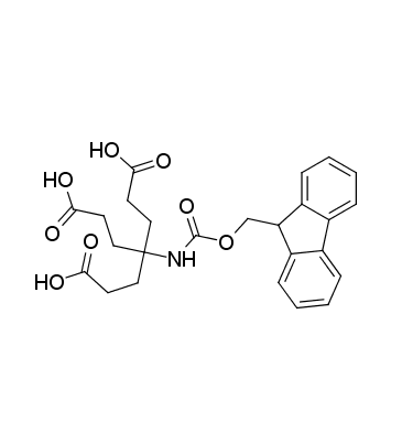 4-(2-carboxyethyl)-4-(9H-fluoren-9-ylmethoxycarbonylamino)heptanedioic acid
