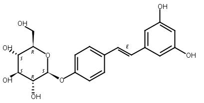 白藜芦醇-4′-O-葡萄糖苷