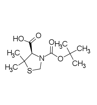 Boc-(R)-5,5-dimethyl-1,3-thiazolidine-4-carboxylic acid