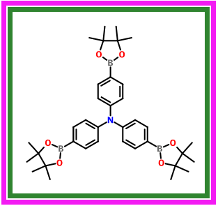 三(4-硼酸频呢醇酯苯基)胺