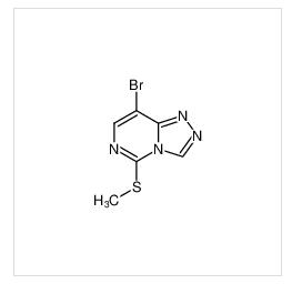 1,2,4-Triazolo[4,3-c]pyrimidine, 8-bromo-5-(methylthio)-