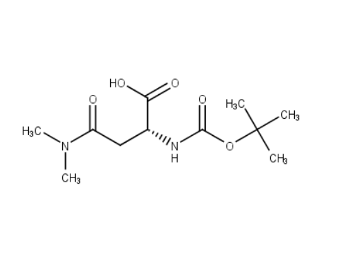 (2R)-4-(dimethylamino)-2-[(2-methylpropan-2-yl)oxycarbonylamino]-4-oxobutanoic acid