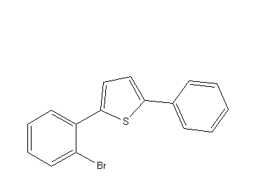 2-(2-溴苯基)-5-苯基噻吩  312497-23-7