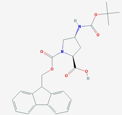 (2S,4R)-Fmoc-4-叔丁氧羰基氨基吡咯烷-2-甲酸