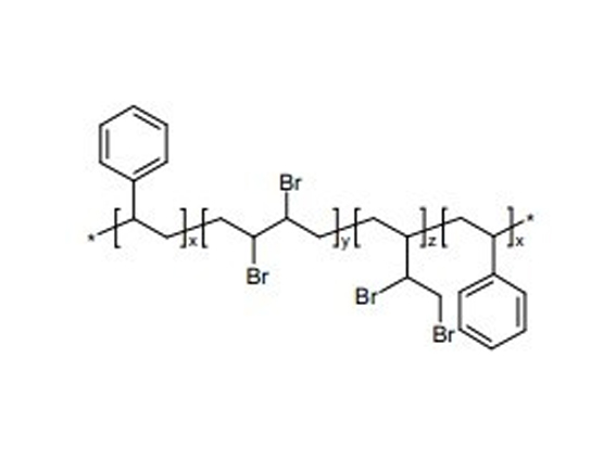 Brominated butadiene styrene copolymer