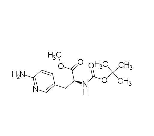 methyl (2S)-3-(6-aminopyridin-3-yl)-2-[(2-methylpropan-2-yl)oxycarbonylamino]propanoate