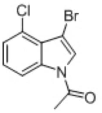 1-乙酰基-3-溴-4-氯吲哚