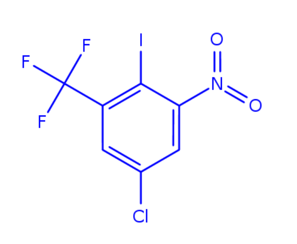 2-三氟甲基-4-氯-6-硝基碘苯