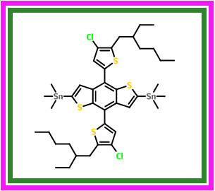 (4,8-二(4-氯-5-(2-乙基己基)噻吩-2-基)苯并[1,2-b:4,5-b']二噻吩-2,6-二基)双三甲基锡