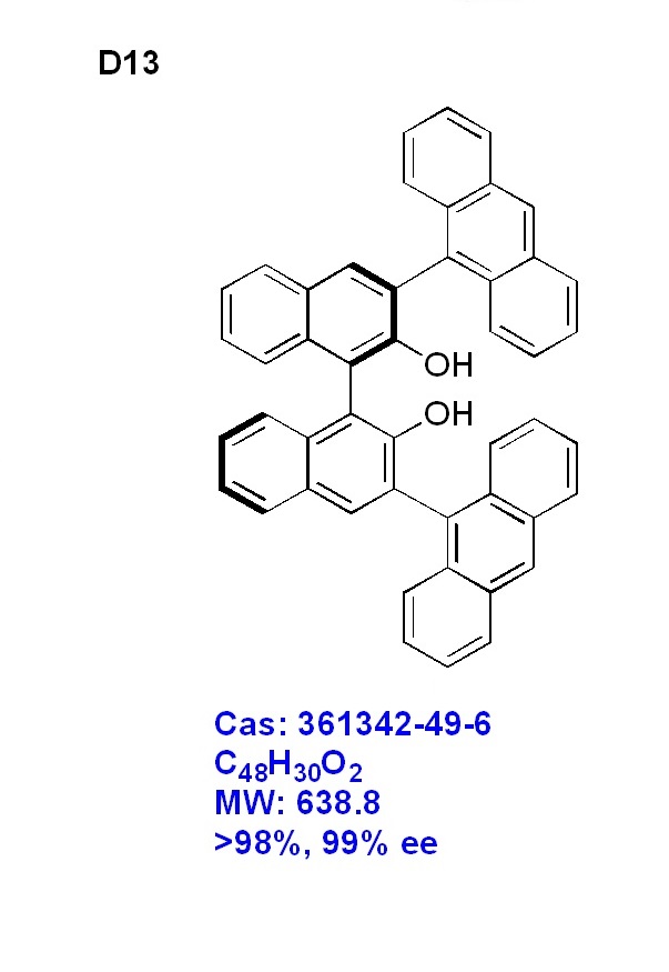 (R)-3,3′-二-9-蒽基-1,1′-二-2-萘酚