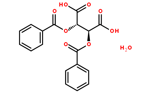 (+)-二苯甲酰基-D-酒石酸,一水合物