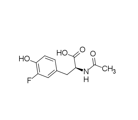 (2S)-2-acetamido-3-(3-fluoro-4-hydroxyphenyl)propanoic acid