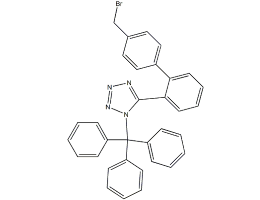 N-(三苯基甲基)-5-(4'-溴甲基联苯-2-基)四氮唑