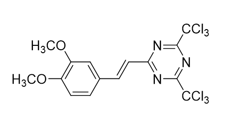 2,4-双(三氯甲基)-6-对甲氧基苯乙烯基-S-三嗪
