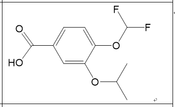 Benzoic acid, 4-(difluoromethoxy)-3-(1-methylethoxy)-