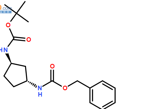 (1R,3S)-1-(BOC-氨基)-3-(CBZ-氨基)环戊烷