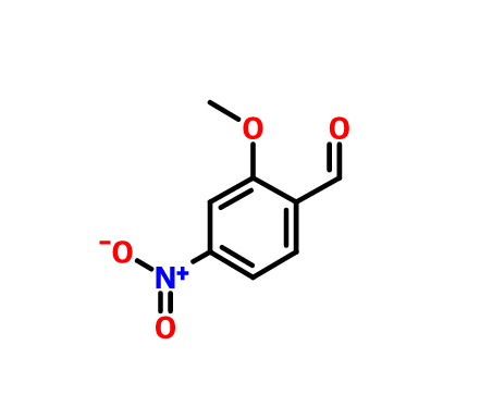 2-甲氧基-4-硝基苯甲醛