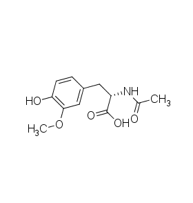 (2S)-2-acetamido-3-(4-hydroxy-3-methoxyphenyl)propanoic acid