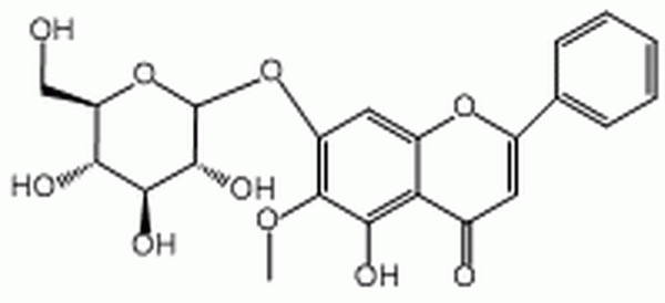 千层纸素A-7-0-β-D-葡萄糖醛酸苷