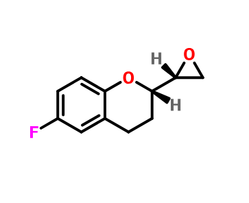 (2R)-REL-6-氟-3,4-二氢-2-(2S)-2-环氧乙烷基-2H-1-苯并吡喃