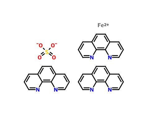 三(1,10-菲咯啉)硫酸铁