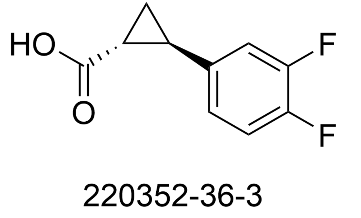 (1R,2R)-2-(3,4-二氟苯基)环丙烷羧酸