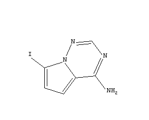 4-氨基-7-碘吡咯并[2,1-F][1,2,4]三嗪