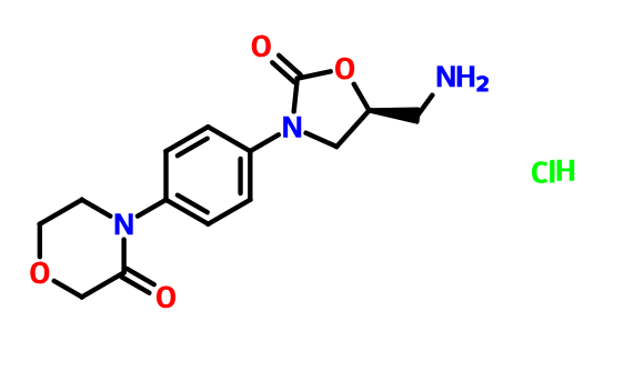 4-[4-[(5S)-5-(氨基甲基)-2-氧代-3-恶唑烷基]苯基]-3-吗啉酮盐酸盐