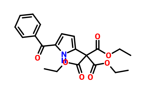 5-苯甲酰基吡咯-2-甲烷三羧酸三乙酯