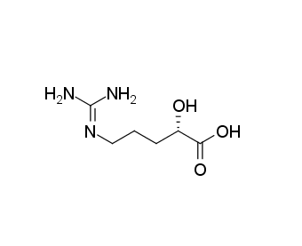 (2S)-5-(diaminomethylideneamino)-2-hydroxypentanoic aci