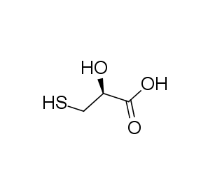 (2S)-2-hydroxy-3-sulfanylpropanoic acid
