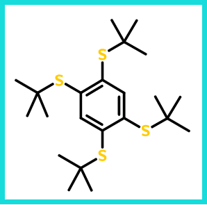 1,2,4,5-四(叔丁硫基)苯