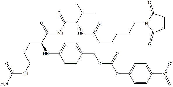 马来酰亚胺基己酰-L-缬氨酸-L-瓜氨酸对氨基苄醇 对硝基苯基碳酸脂