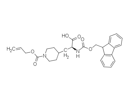 a-[[Fmoc]amino]-1-[alloc]-(aS)-4-piperidinepropanoic Acid