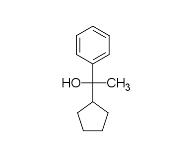 1-cyclopentyl-1-phenylethanol