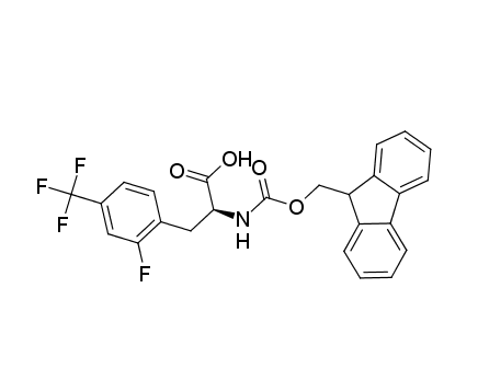 (2S)-2-({[(9H-fluoren-9-yl)methoxy]carbonyl}amino)-3-[2-fluoro-4-(trifluoromethyl)phenyl]propanoic acid