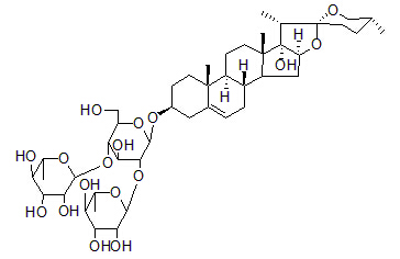 偏诺皂苷元-3-O-查考三糖